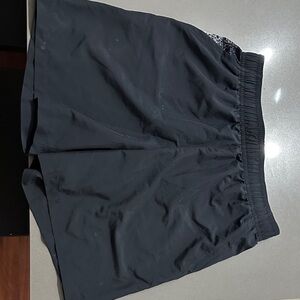Under Armour Black Loose Fit Athletic Shorts